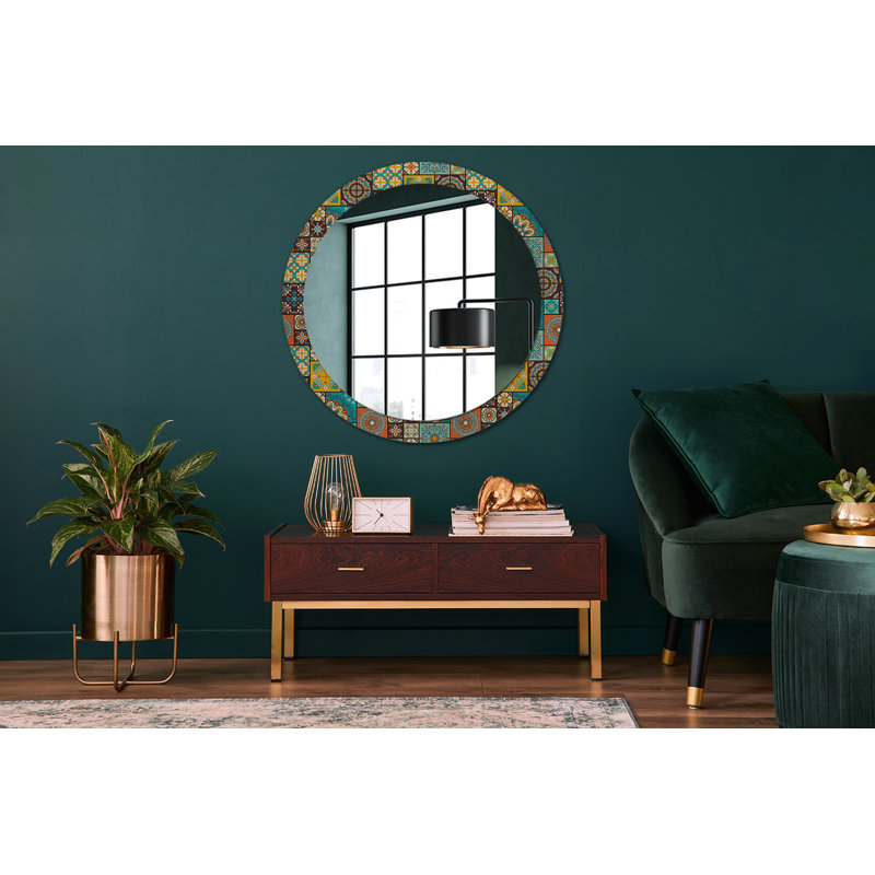 Huldar Glass Flat Wall Mirror