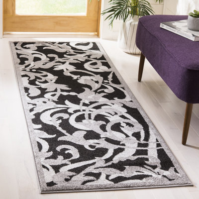 Tapis gris anthracite / gris clair Ammundsen