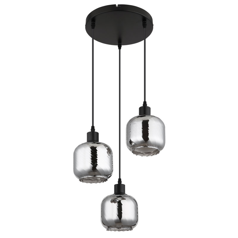 Notus 3 - Light Matte Black Pendant