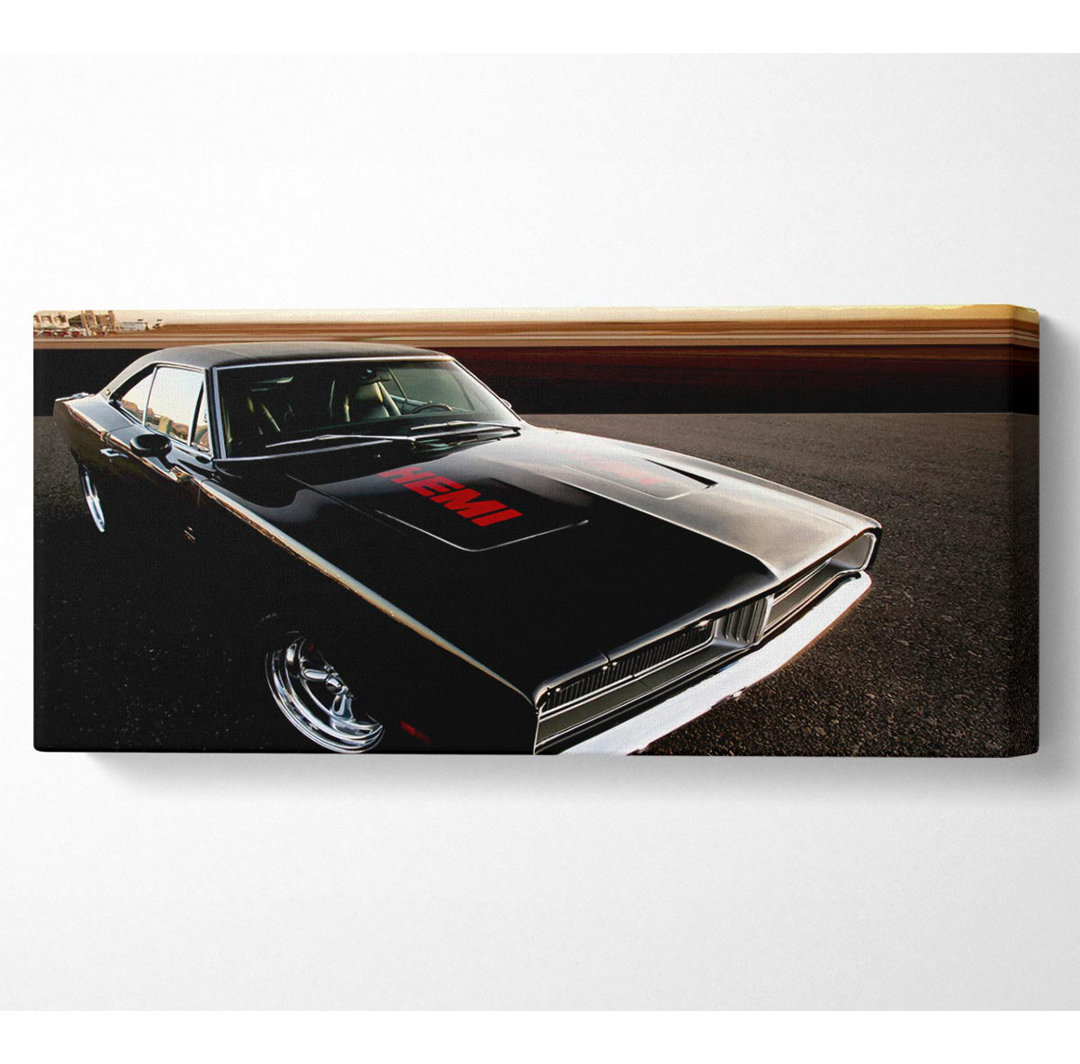 1969 Dodge Hemi Charger - Kunstdrucke auf Leinwand