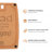 2-Pc. Eco-Friendly Composite Reversible Cutting Board Medium&Large Set With Handles, Dad
