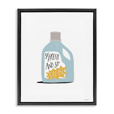 "So Fresh & Clean Laundry", art mural encadré par Rachel Nieman