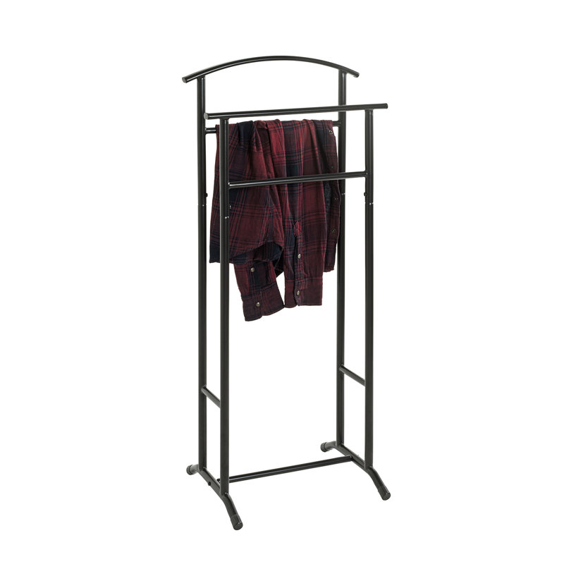 Metal Freestanding Coat Rack, Black