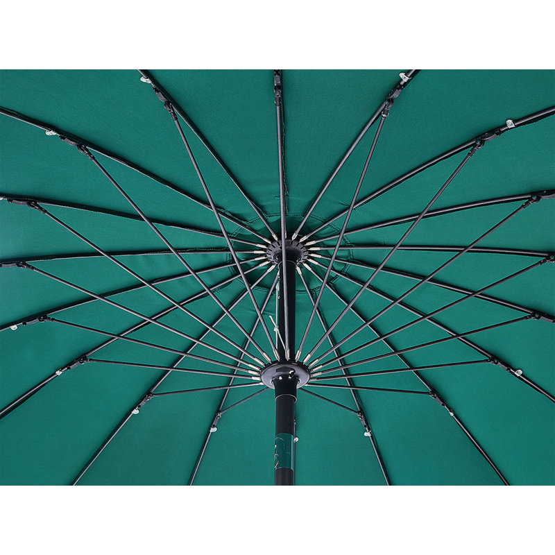 Anagabriela 255cm Market Parasol, Emerald Green