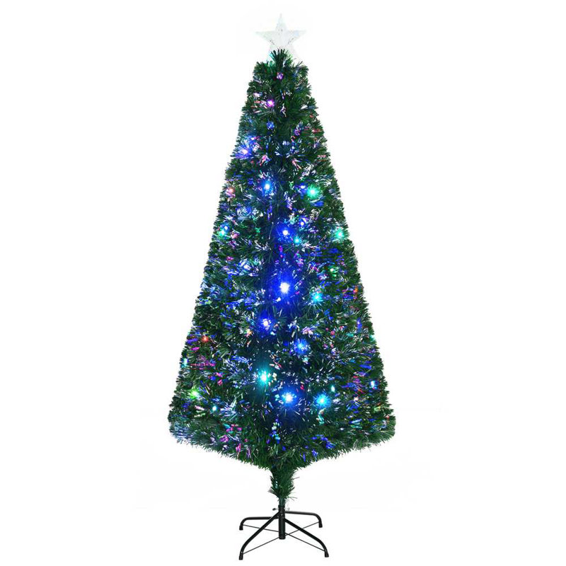 Christmas Tree with Realistic Branches, 24 Multi-Colour LED Lights