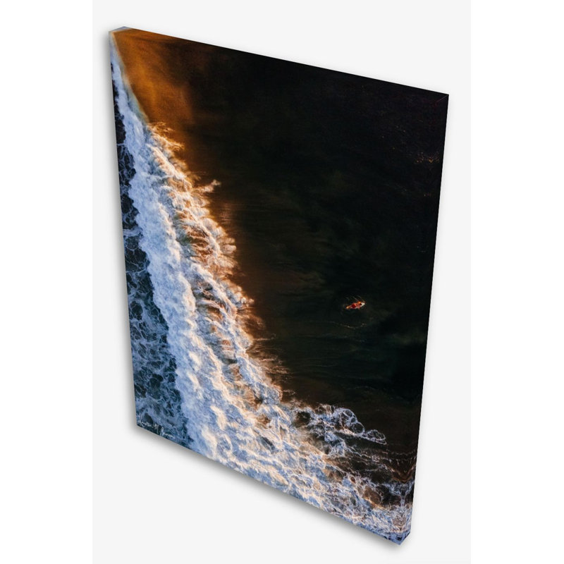 The Rush Print by Kristen M. Brown, 24" H x 18" W x 1.25" D, Wrapped Canvas