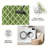 Green Geometric Lattice carpet-easy to clean, machine-washable, soft and comfortable; suitable for door mats, kitchens, living rooms, bedrooms, corridors, and laundry areas. Easy to clean, durable carpet for home decoration.-507082251