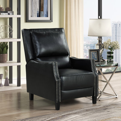 Push Back Recliner Arms With Brass Nails