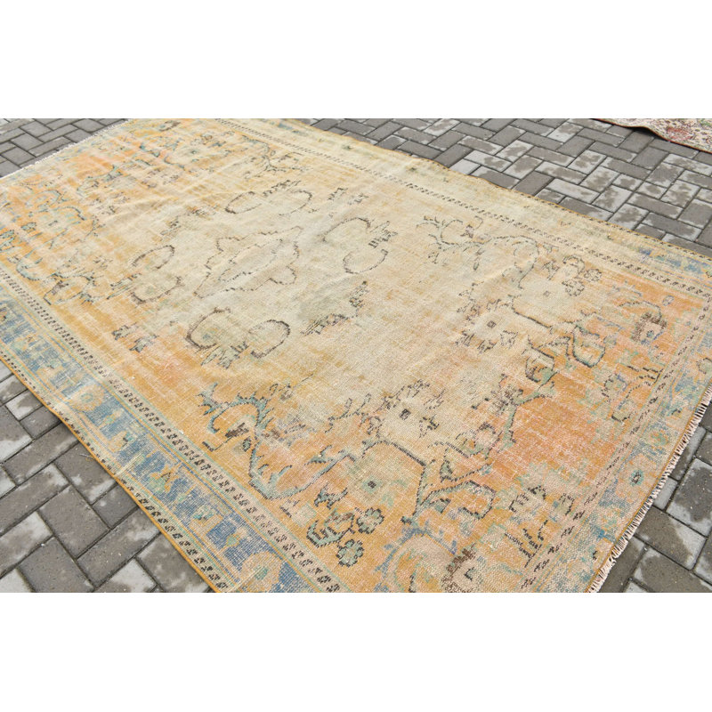Tapis turc classique tissé à la main parfait pour la décoration moderne et traditionnelle