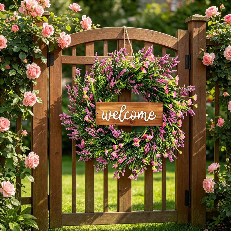 Guirlande Lavande, Rose
