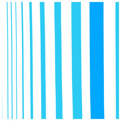 Blue White Stripes Comforter
