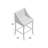 Shanell Upholstered Counter Stool with Solid Wood Frame-506203665