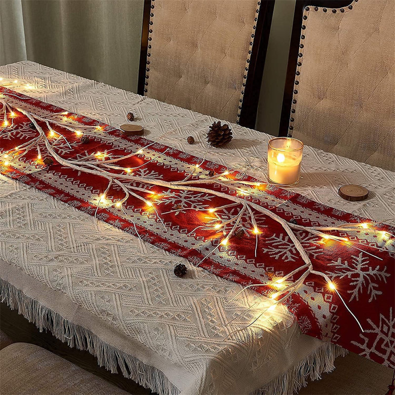180cm Lighted Faux Garland with Lights