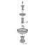 Mission Cast Stone Tiered Fountain-1907669433
