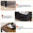 47" TV Stand Dresser with 3 Fabric Drawers Media TV Console for TVs up to 55"-1395285739