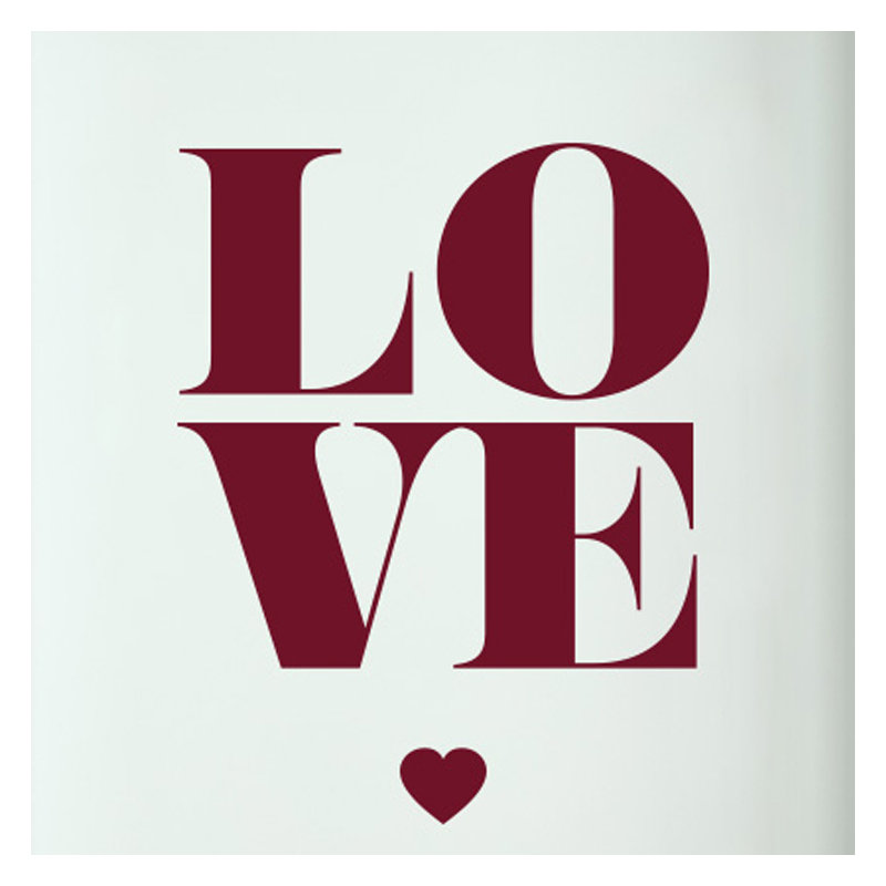 Wall Decal, Burgundy