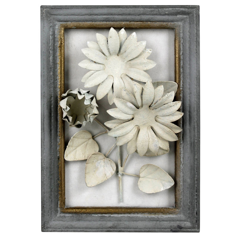 Art mural - grappe de fleurs