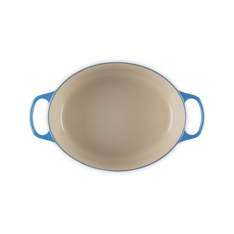 Le Creuset Enameled Cast Iron Oval Dutch Oven with Lid, 6.75 quarts, Marseille