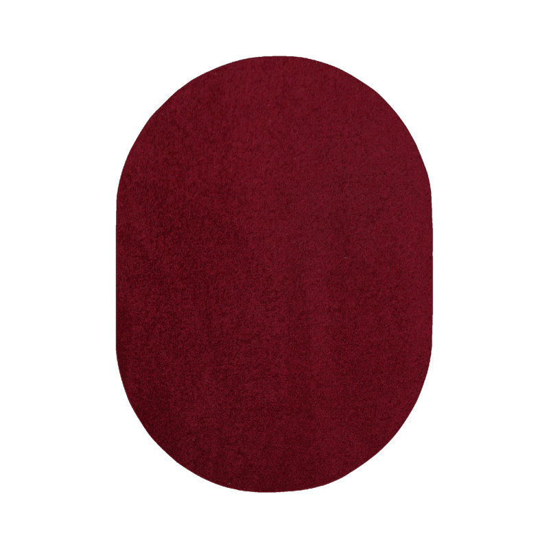 Furnish My Place Modern Plush Pet and Kids Friendly Solid Color Burgundy Area Rugs, Stain & Fade Resistance, Perfect for Living Room, Dining Room, Bedroom, Playroom and Kidsroom, Event, Wedding Rug