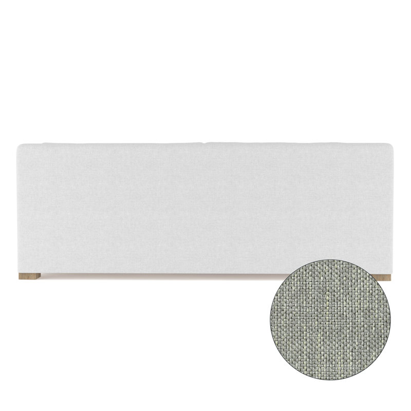Causeuse Crosby, H 32,5 po x l 72 po x P 43 po, Patiné, Pebble Weave Linen Haze