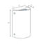 Slade 1 - Light LED Flush Mounted Sconce-151628141