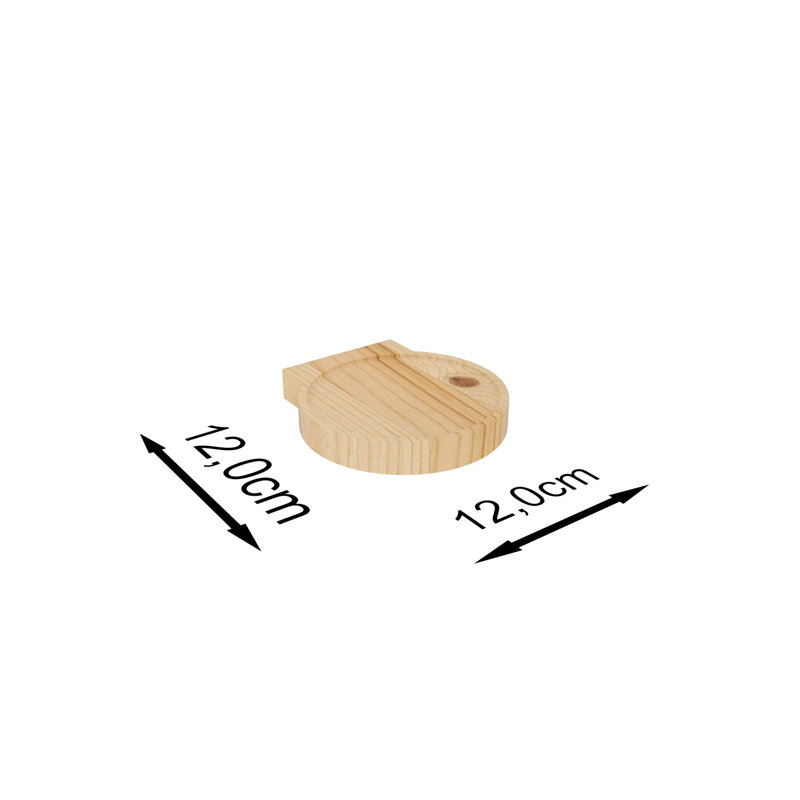 Locelso Wood Floating Shelf