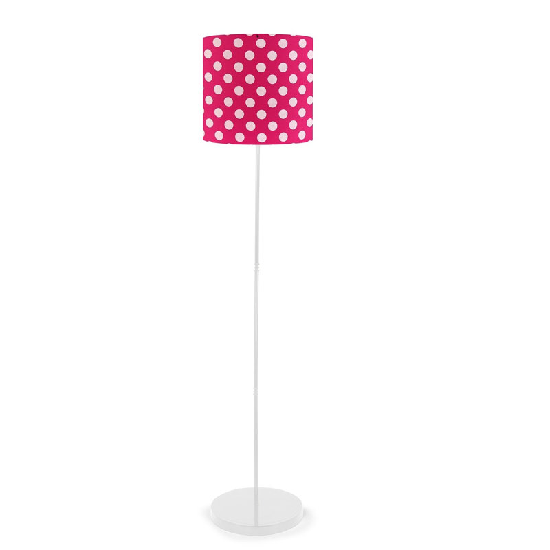 Lampe sur pied 55 ", Rose