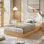 Lit plateforme Wood