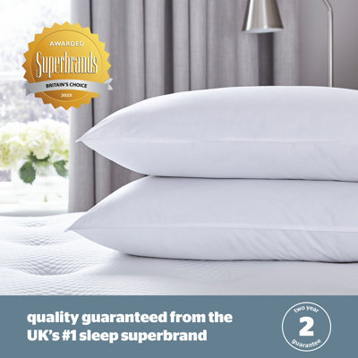 Silentnight Pure Cotton Breathable  Pillows Soft Medium Support