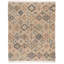 Tapis bleu en jute tissé à la main Pali-50730827