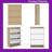 3-Tier Shoe Storage Cabinet 49.75" H X 31.5" W X 11.5" D Engineered Wood For Entryway & Hallway-1602646522