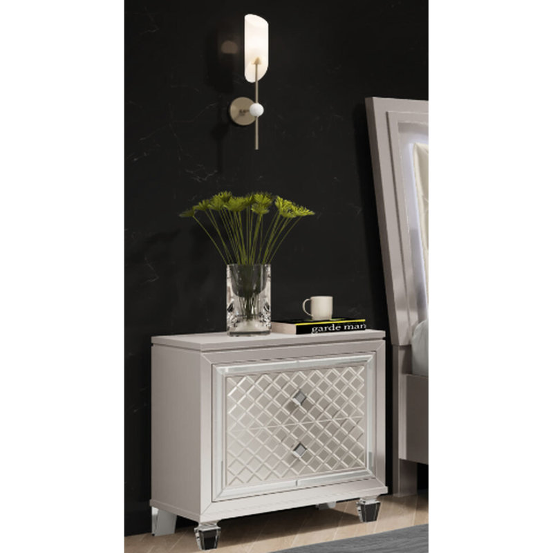 Table de chevet Cross Champagne
