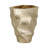 Karly 9" Juneau Smallgold Metal Vase-912168651-912168646