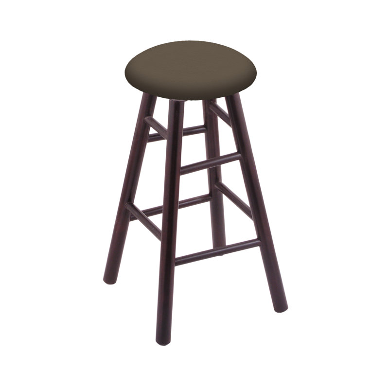 Swivel 30" Bar Stool, Dark Cherry Maple, Canter Earth