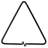 Hanging Triangle Dinner Bell