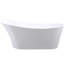 Milan 66.9'' L Freestanding Soaking Bathtub