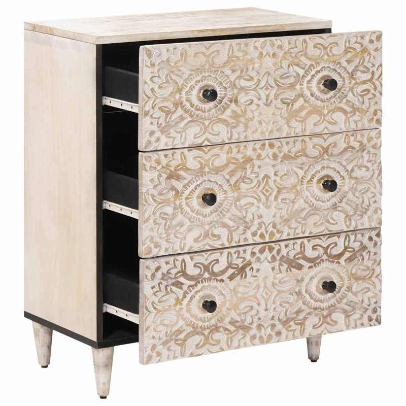 60cm Solid Wood Sideboard