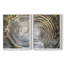 ABSTRACT Series CCL III - Reproduction encadrée de qualité supérieure - prête à être accrochée - aucun clou requis - aucun clou requis-1352489249-1352489260