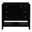 Base de meuble-lavabo simple 35,5 Amanda seulement-1643081904