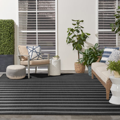 Tapis intérieur / extérieur rectangulaire Shaila