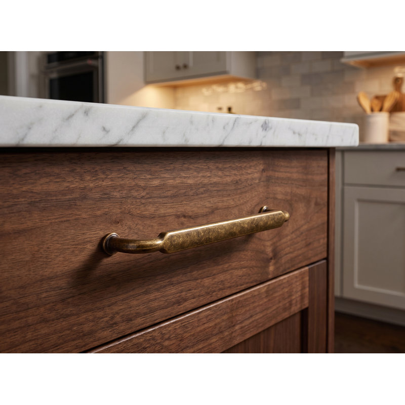 Center Bar/Handle Pull Multipack, 6.3, Antique Brass