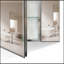 Armoire à pharmacie sophistiquée de 30 po x 26 po avec miroir à fixation en surface ou grand espace de rangement encastré en aluminium