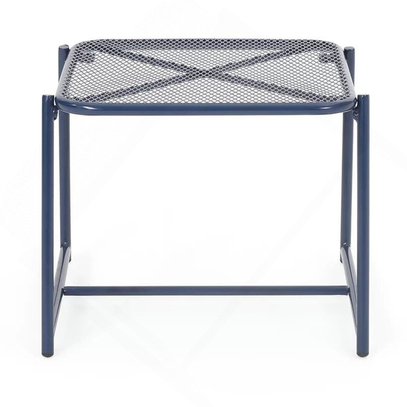 TABLE D'APPOINT H 15,5 po ELBA, H 16,25 po x l 19,5 po x P 18 po, Marine