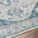 Mikel Traditional Blue Area Rug