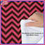 Édredon en zigzag rose et noir-132254791