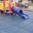 Eco-Safety 20'' L x 20'' W x 2.5'' Thick Rubber Playground Tiles-73666436