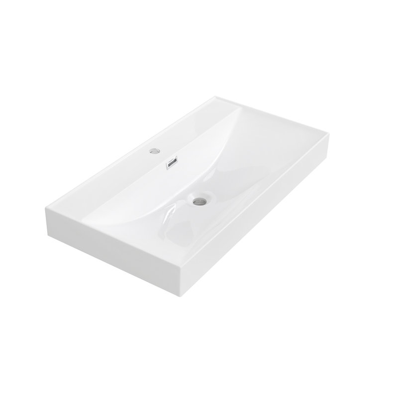Plateau de meuble-lavabo 35,4 po