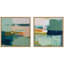 «Color Block No. 1 & No. 2», ensemble de 2 toiles encadrées par Amy Lighthall-1672180981