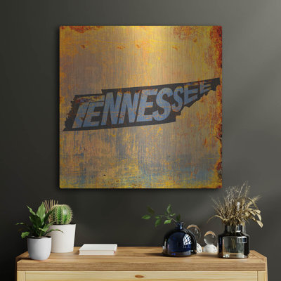 Trinx «Tennessee» par Art Licensing Studio, art mural en métal