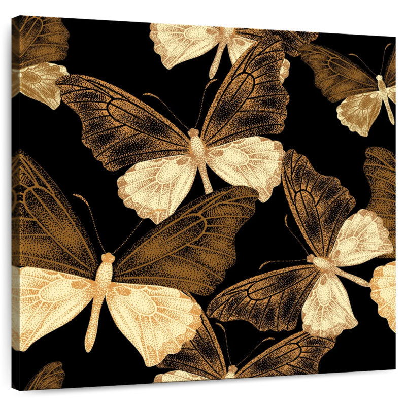Brampt Butterfly Troupe, 30" H x 30" W